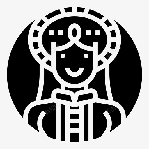 越南女孩连衣裙传统svg_新图网 https://ixintu.com 越南 女孩 连衣裙 传统 民族 民族化 化身