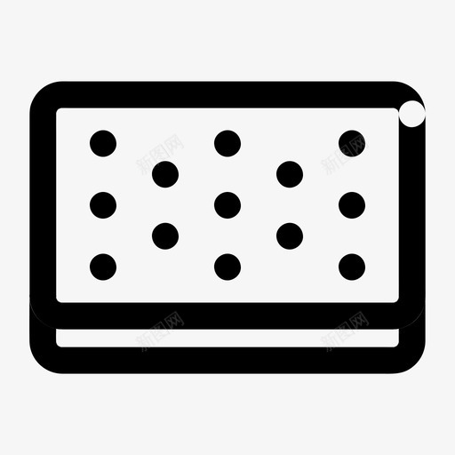 床垫床家具svg_新图网 https://ixintu.com 家具 内饰 床垫 骨科