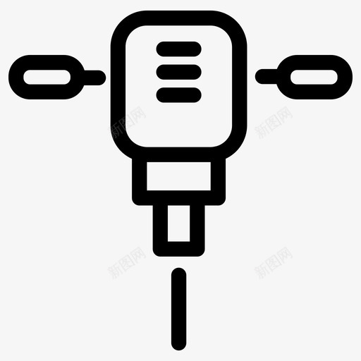 钻机施工设备svg_新图网 https://ixintu.com 施工 钻机 设备 手动工具 手提 技术 设计 第一 一卷