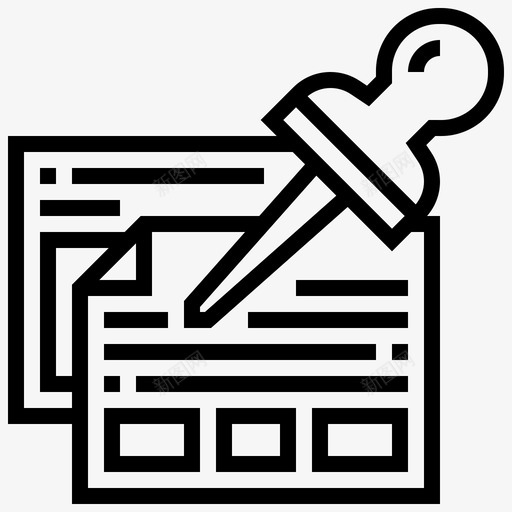 便笺约会书签svg_新图网 https://ixintu.com 便笺 约会 书签 提醒 任务 文件 文档