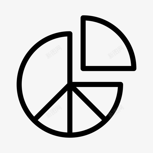 饼图业务统计图业务报表svg_新图网 https://ixintu.com 饼图 业务 统计 报表