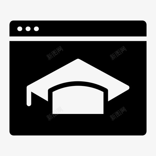 教育网站学习在线svg_新图网 https://ixintu.com 教育网站 学习 在线 学校教育 科学