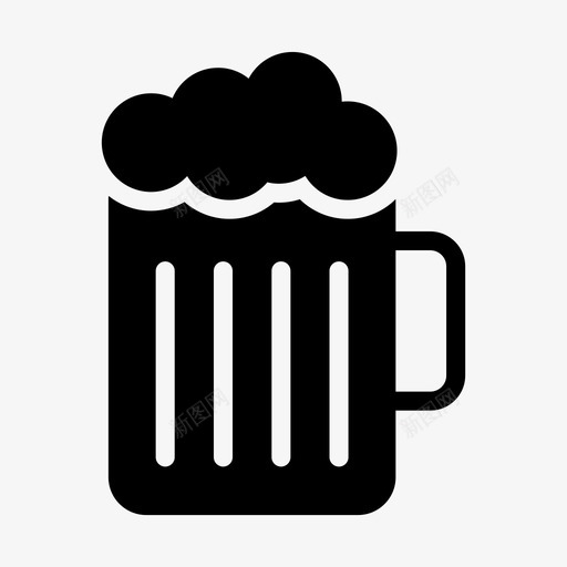 啤酒香槟饮料svg_新图网 https://ixintu.com 啤酒 香槟 饮料 玻璃杯 派对 户外 旅行 野营 铭文