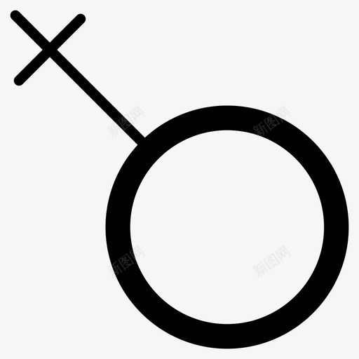 性别女性符号svg_新图网 https://ixintu.com 性别 符号 女性 教育 教育科 科学 字形