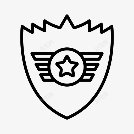 护盾徽章卫士svg_新图网 https://ixintu.com 徽章 护盾 卫士 安全 护盾号