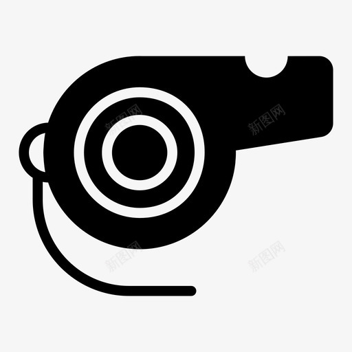 哨声吹口哨教练哨声svg_新图网 https://ixintu.com 哨声 吹口哨 教练 尖叫声 喘息 体育 奖项 实心 矢量 矢量图 图标