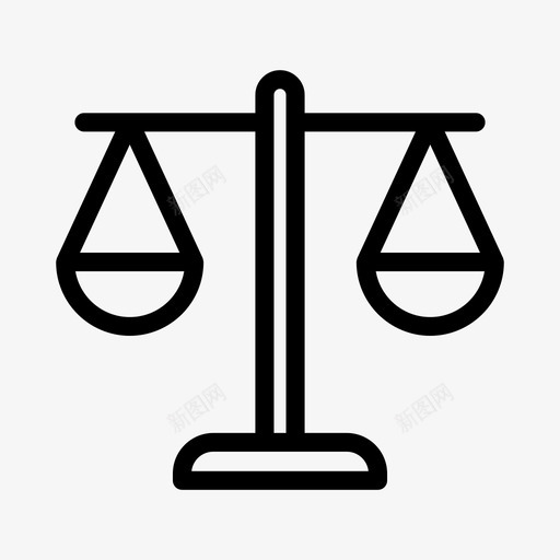 平衡法院司法svg_新图网 https://ixintu.com 平衡 法院 司法 法律 规模 商业保险 一行 字形