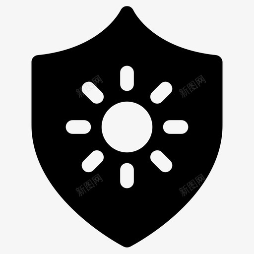 防晒防紫外线防暑svg_新图网 https://ixintu.com 防晒 防紫外线 防暑
