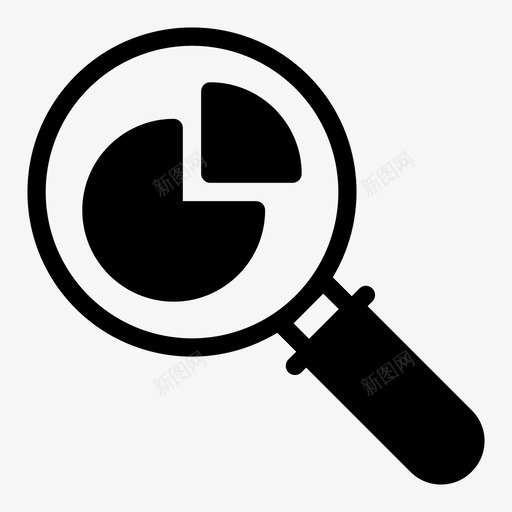 搜索图表分析图表svg_新图网 https://ixintu.com 图表 搜索 分析 分析图 统计 业务