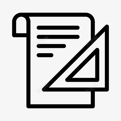 量角器页文档度量svg_新图网 https://ixintu.com 量角器 文档 度量 自定义 开发 线图 图示