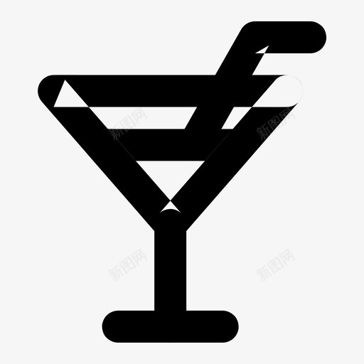 酒吧酒鸡尾酒svg_新图网 https://ixintu.com 酒吧 鸡尾酒 饮料 玻璃杯 最受 受欢迎