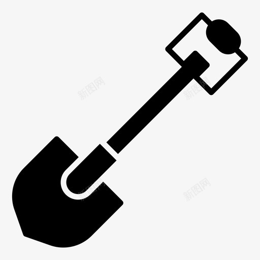 铲子挖掘农具svg_新图网 https://ixintu.com 铲子 挖掘 农具 园艺 工具 铁锹 农业 字形 矢量 矢量图 图标