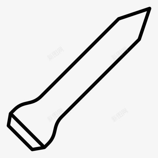 挖掘工具园艺工具施工工具条svg_新图网 https://ixintu.com 工具 施工 挖掘 园艺