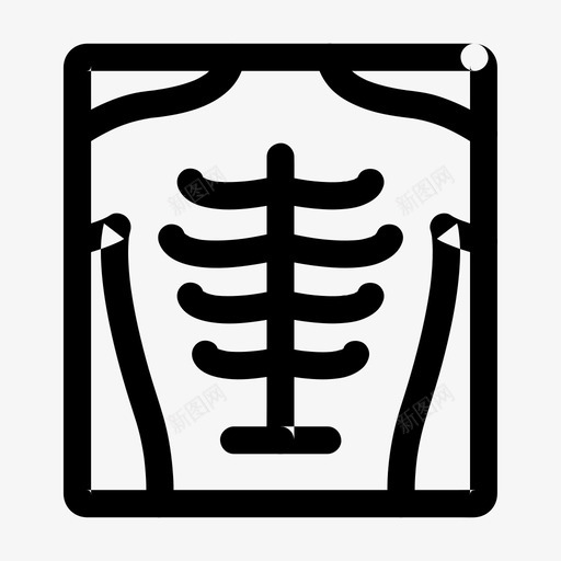 x光放射学医院svg_新图网 https://ixintu.com 光光 放射 医院