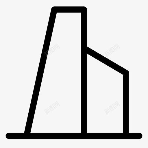 建筑城市综合楼svg_新图网 https://ixintu.com 建筑 城市 综合楼 基础设施 混合 第一 一排