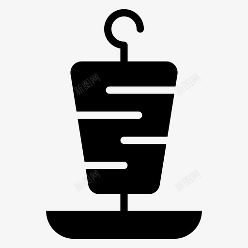 烧烤串食品烧烤烤食品svg_新图网 https://ixintu.com 食品 烧烤 饮料 图标