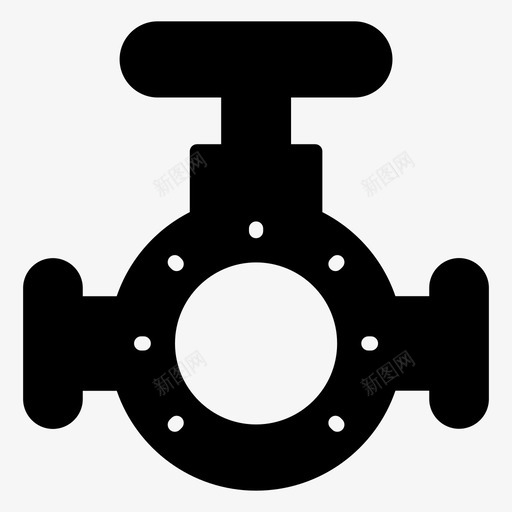 管道建筑水龙头svg_新图网 https://ixintu.com 建筑 管道 水龙头 阀门 施工 字形 图标