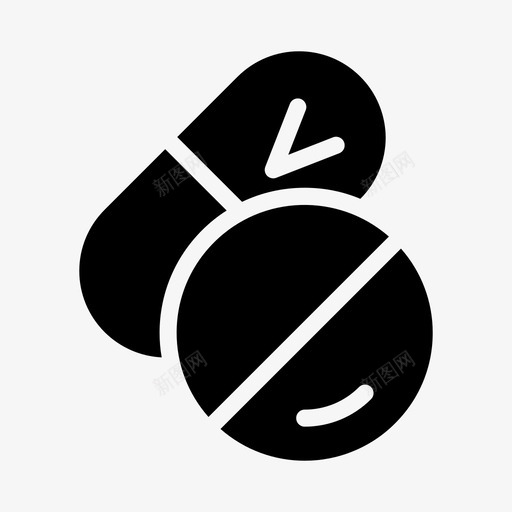胶囊丸剂量药物svg_新图网 https://ixintu.com 胶囊 药物 丸剂 剂量 健康 生活方式 字形