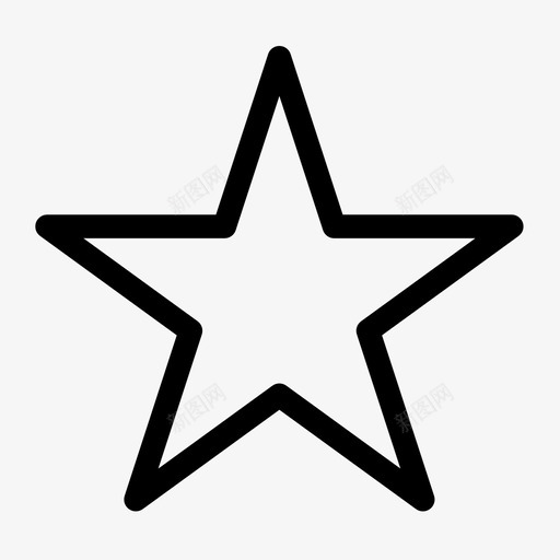 五角星空svg_新图网 https://ixintu.com 五角 五角星 星空