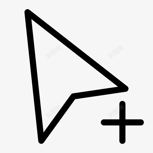节点添加bezier工具svg_新图网 https://ixintu.com 节点 添加 工具 向量 光标 粗体
