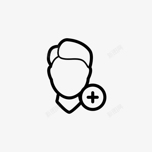跟我来用户svg_新图网 https://ixintu.com 跟我 我来 用户