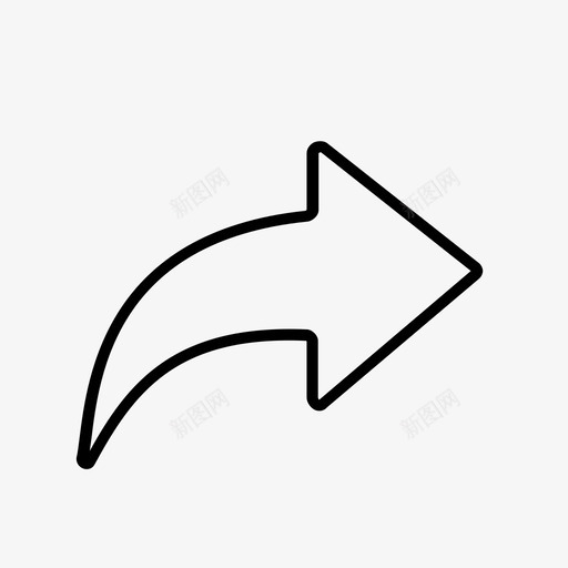 分享箭头前进svg_新图网 https://ixintu.com 分享 箭头 前进 发送