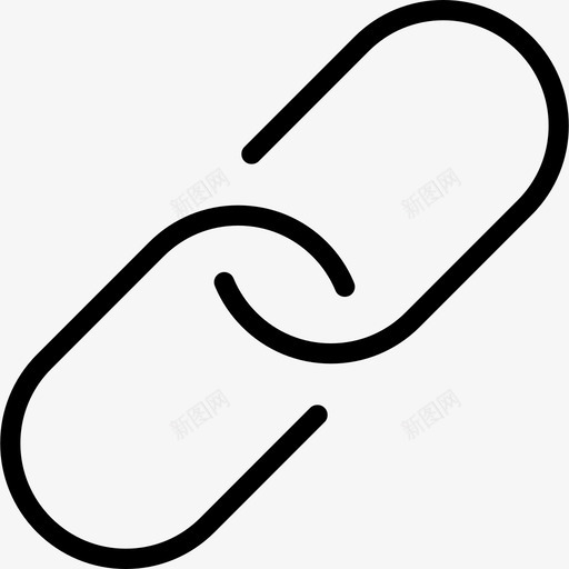 链子链环svg_新图网 https://ixintu.com 链环 链子