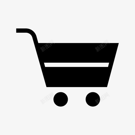 购物车杂货店商店svg_新图网 https://ixintu.com 购物车 杂货店 商店 手推车