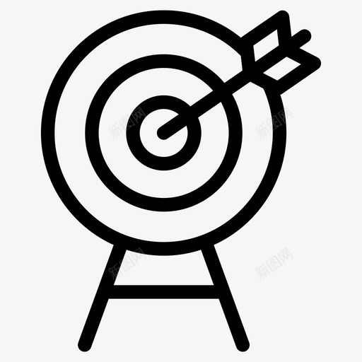 目标业务目标销售目标svg_新图网 https://ixintu.com 目标 业务 销售 市场 业务管理 线图 图标 集合
