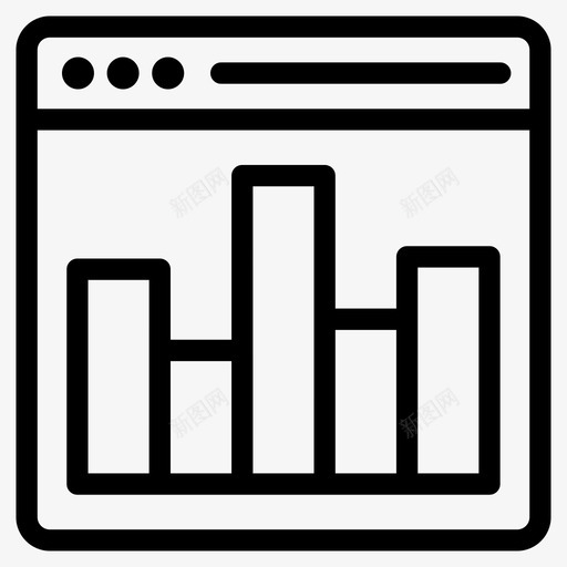 网络分析数据信息图在线分析svg_新图网 https://ixintu.com 分析 网络 信息 数据 在线 网站 网络营销 邮件 营销 线图 图标