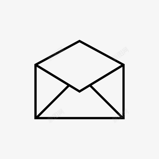 信封电子邮件收件箱svg_新图网 https://ixintu.com 信封 电子邮件 收件箱 邀请 邀请信 信件 消息 生日
