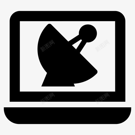 抛物面碟通信技术射电望远镜svg_新图网 https://ixintu.com 抛物面 卫星 通信技术 射电 望远镜 天线 通信 相关 字形