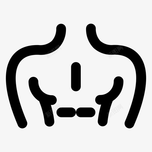 胸部医学医学线条艺术svg_新图网 https://ixintu.com 医学 胸部 线条 艺术