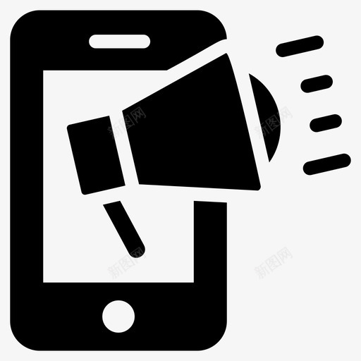 推广广告电子商务svg_新图网 https://ixintu.com 推广 广告 电子商务 在线 企业管理 字形 图标 集合