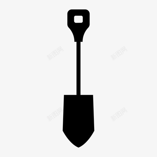铁锹工具建筑工具园艺工具svg_新图网 https://ixintu.com 工具 铁锹 建筑 建筑工 园艺 把手 花园 工程师