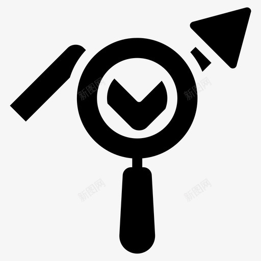 市场调查分析条形图报告svg_新图网 https://ixintu.com 分析 市场调查 条形图 报告 增长 市场趋势 图表 文档 相关 字形 图标