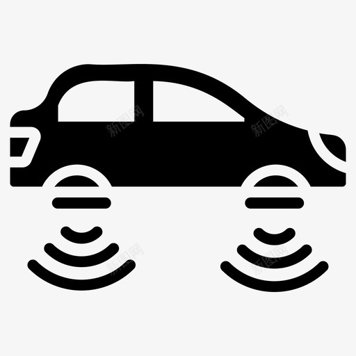 自主汽车无人驾驶汽车互联网汽车svg_新图网 https://ixintu.com 汽车 自主 驾驶 无人 互联网 自动 数据 科学技术 字形 图标 集合