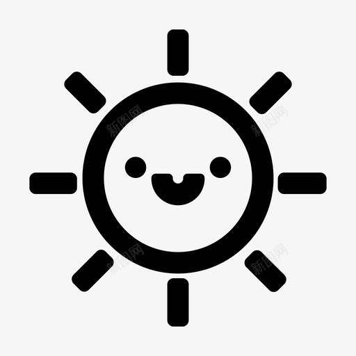 阳光早晨的标志svg_新图网 https://ixintu.com 阳光 早晨 标志