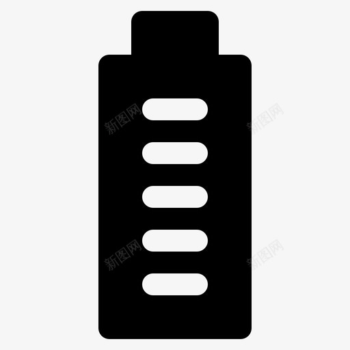电池电量满电池电量充足电量svg_新图网 https://ixintu.com 电量 电池 满电池 充足 状态 基本 用户界面 稳定