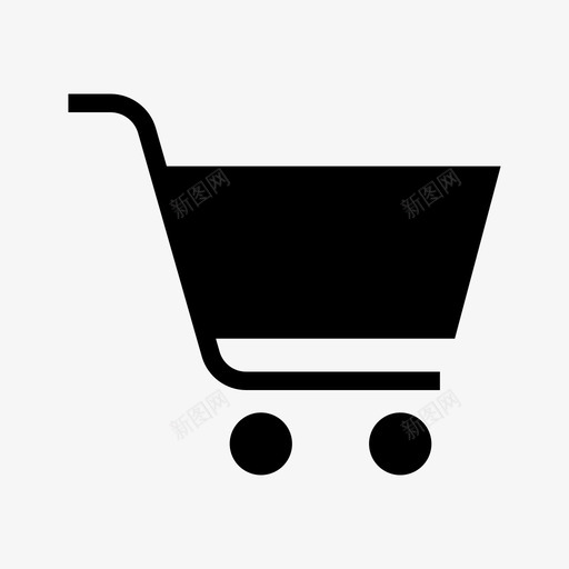购物车杂货店商店svg_新图网 https://ixintu.com 购物车 杂货店 商店 手推车
