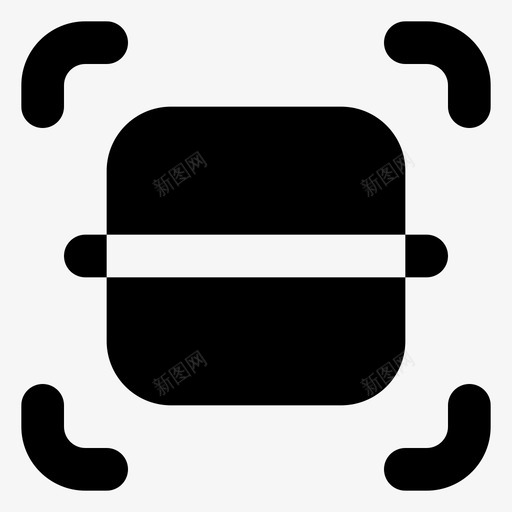 码扫描器条码二维码svg_新图网 https://ixintu.com 扫描器 条码 二维 安全 电子商务 字形