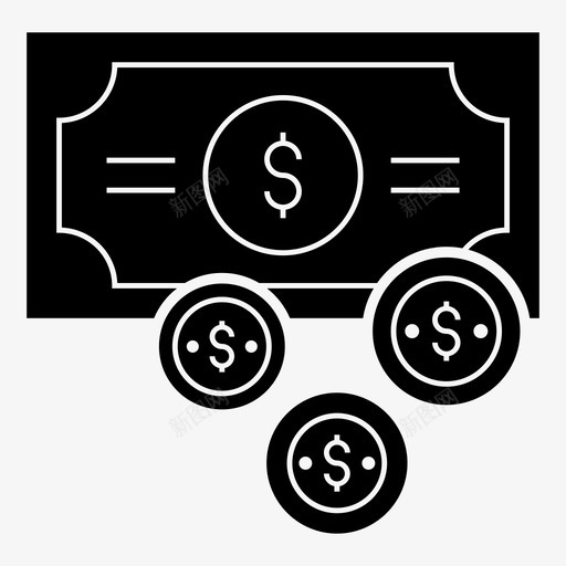 现金流流动资金资金流svg_新图网 https://ixintu.com 图标 现金流 流动资金 资金流 投资 回报 营运 资金 财务 字形 集合