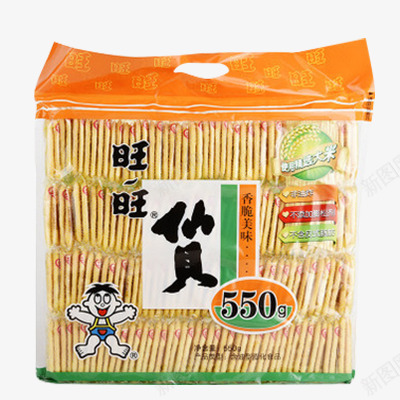 旺旺香脆美味饼干png免抠素材_新图网 https://ixintu.com 旺旺 香脆 美味 饼干