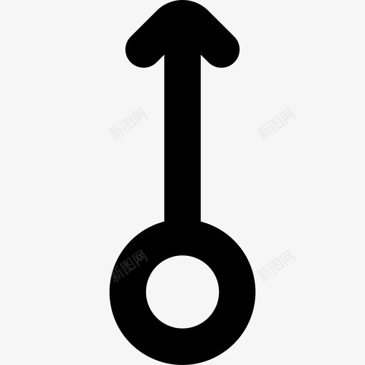 arrowupcircle30svg_新图网 https://ixintu.com 填充 扁平