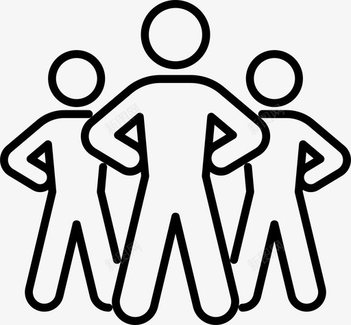 团队管理人员svg_新图网 https://ixintu.com 团队 管理 管理人 人员 强大 化身