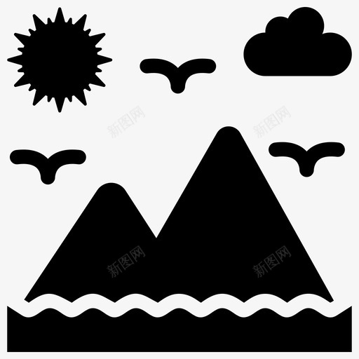 山地站乡村丘陵区svg_新图网 https://ixintu.com 山地 矢量图 矢量 一体 爱好 休闲 旅游酒店 风景 景观 丘陵区 乡村