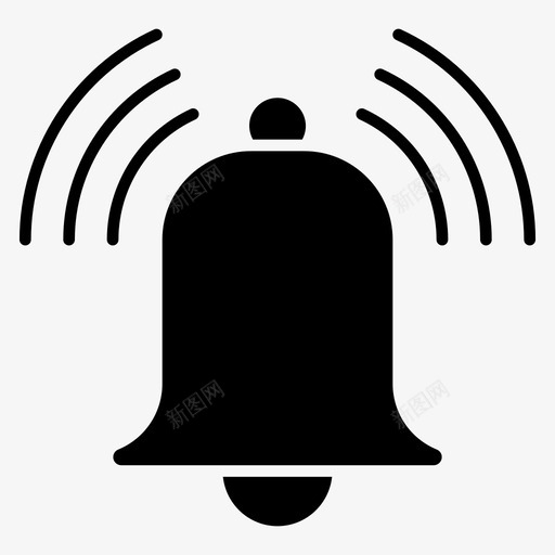 铃教堂铃通知svg_新图网 https://ixintu.com 教堂 通知 铃声 学校 铃床 早餐