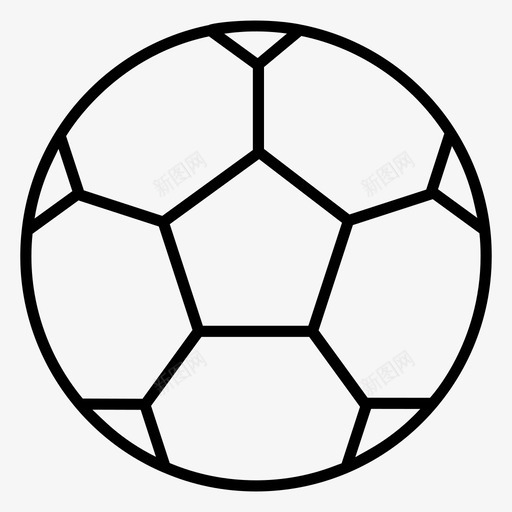 足球踢球球形球svg_新图网 https://ixintu.com 足球 踢球 球形 旅行 度假 矢量 矢量图 图标