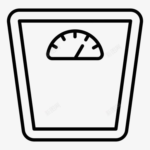体重秤浴室秤健身器材svg_新图网 https://ixintu.com 体重 浴室 健身器材 肥胖 秤体 重计 科学 医学 矢量 矢量图 图标