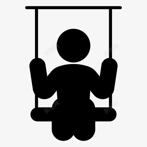 秋千儿童公园svg_新图网 https://ixintu.com 秋千 公园 儿童 孕妇